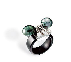 Tahizea Tahitian pearl unisex ring oriah