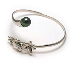 Tahizea Tahitian pearl bangle bracelet pitate