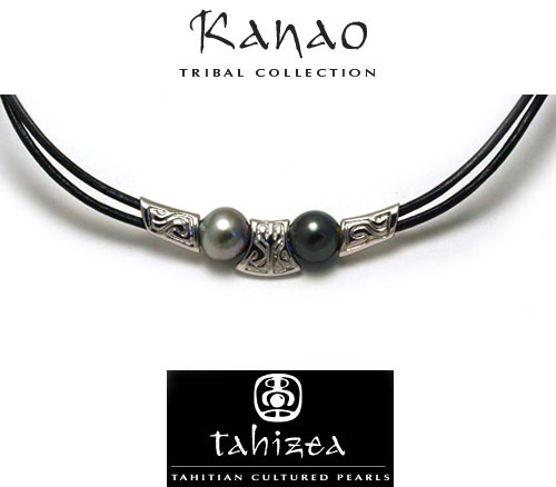 Tahitian Pearl Rings in Sterling Silver