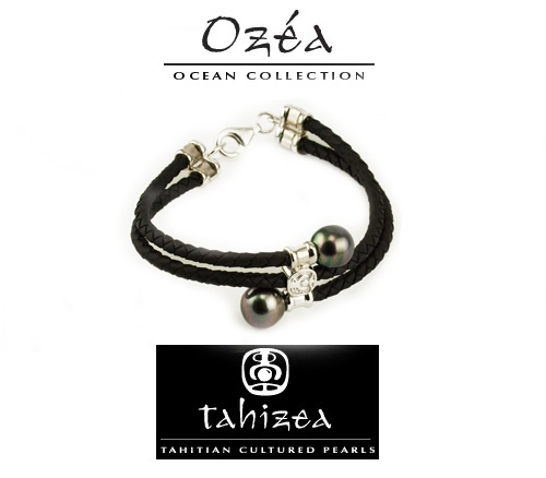 Tahitian Pearl Bracelet in Sterling Silver