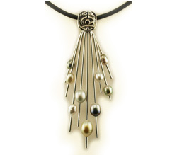 Tahitian Keshi Pearl necklace