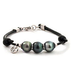 Tahizea Tahitian pearl bracelet trio