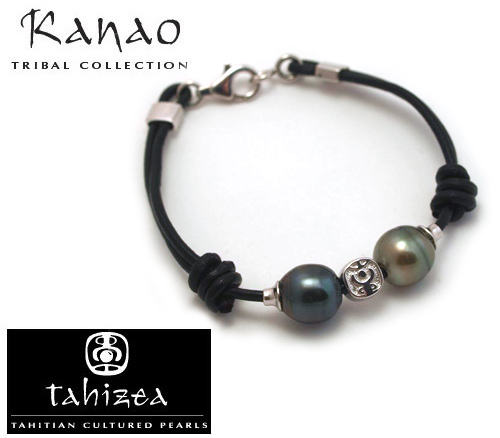 Tahitian Pearl Bracelet in Sterling Silver