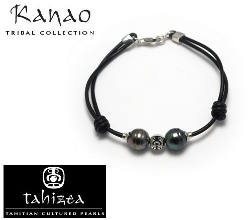 Tahitian Pearl Bracelet in Sterling Silver