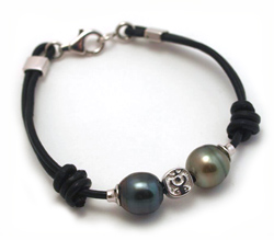 Tahizea Tahitian pearl bracelet duo