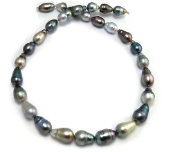 Teardrop Tahitian Pearl Necklace