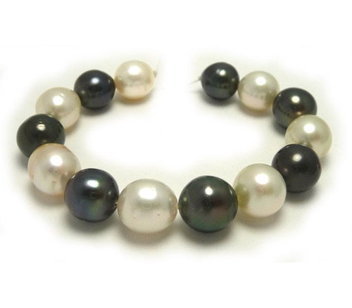 Tahitian and South Sea Pearl Bracelet