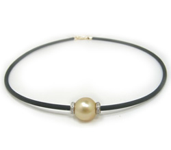 Golden South Sea Pearl Necklace