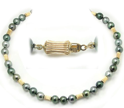 Drop Tahitian Pearl Necklace