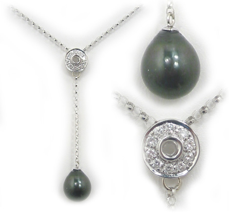 Drop Tahitian Pearl Necklace