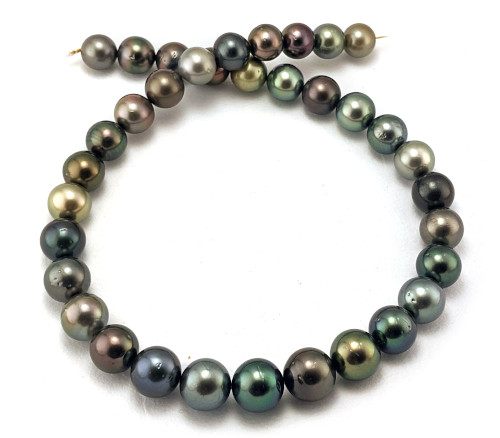 Multi Color Tahitian Pearl necklace