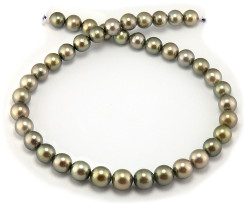 Round Tahitian Pearl Necklace