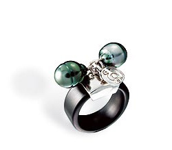 Tahitian Black Pearl Ring | Selection of Rings with Tahitian Black Pearls